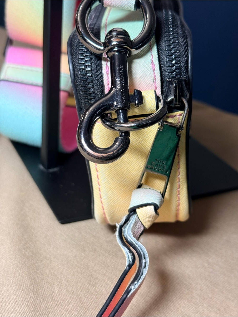 Marc Jacobs Snapshot Crossbody in Pink, Yellow, Mint, Lavender | Rare Colorway - Picture 10 of 11